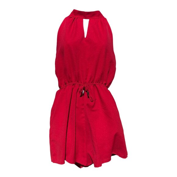 SHEIN Pants - Women's Red Wine Romper, M